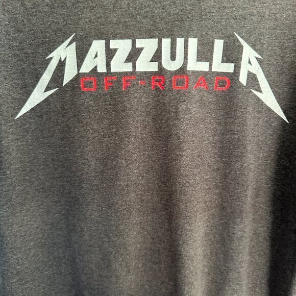 SOLD    Mazzulla Off-Road Black T-Shirt   Size Large - Picture 6 of 8
